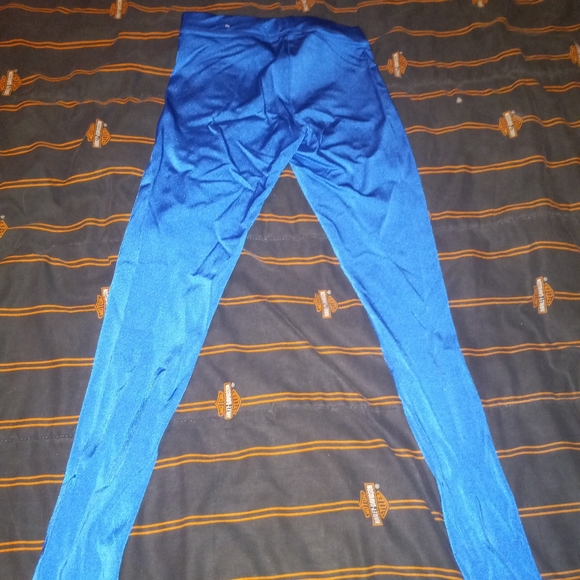 PINK Blue Leggings - Picture 3 of 3